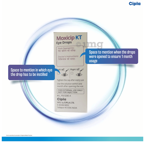 Moxicip KT Eye Drop image