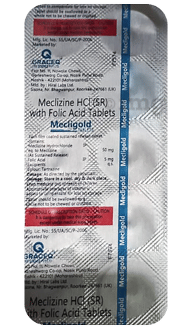 Mecligold Tablet SR image Mecligold Tablet SR image