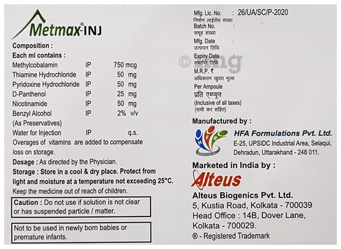 Metmax Injection