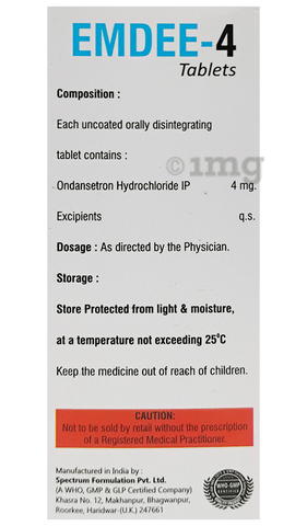 Emdee 4 Tablet DT image Emdee 4 Tablet DT image