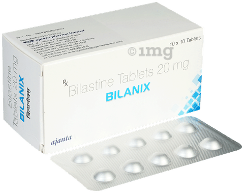 Bilanix 20mg deals tab 10's