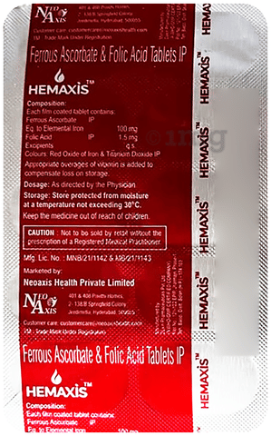 Hemaxis Tablet image Hemaxis Tablet image