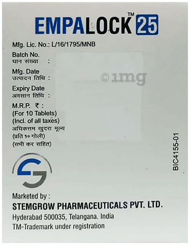 Empalock 25 Tablet image Empalock 25 Tablet image