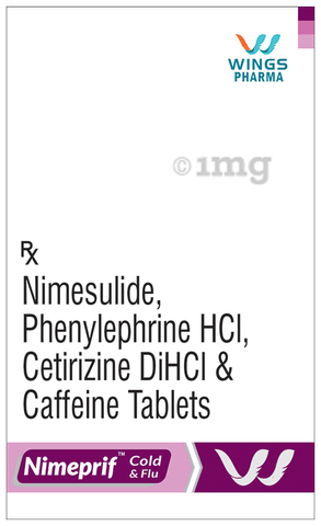 Nimeprif Cold & Flu Tablet image