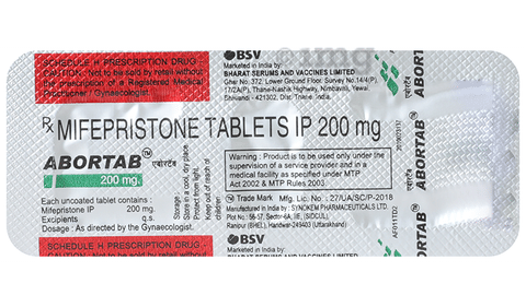 Abortab 200mg Tablet image