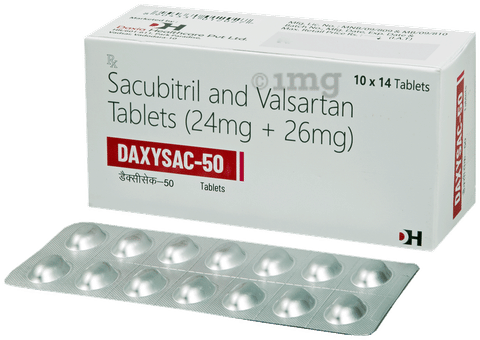 Daxysac 24mg/26mg Tablet image Daxysac 24mg/26mg Tablet image
