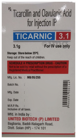 Ticarnic  3.1 Injection