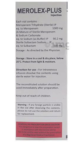 Merolex-Plus Injection image