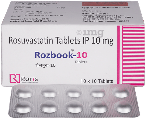 Rozbook 10mg Tablet image Rozbook 10mg Tablet image