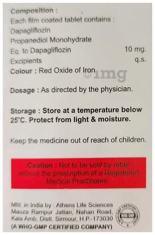 डापामेस 10 टैबलेट image