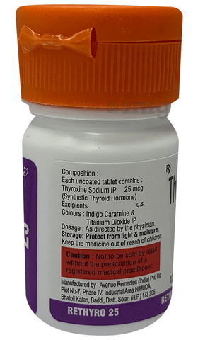 Rethyro 25 Tablet image Rethyro 25 Tablet image