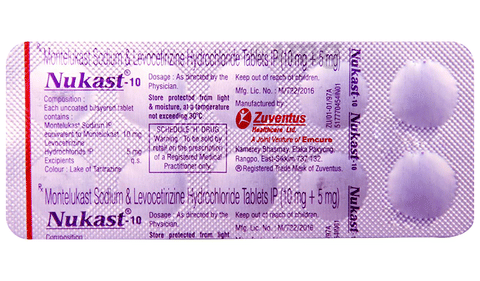 Nukast 10 Tablet image