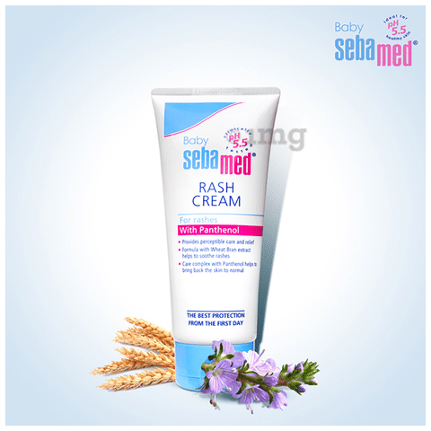 Sebamed Baby Rash Cream with Panthenol Wheat Bran Extract Buy