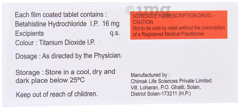 Dizikey 16 Tablet image