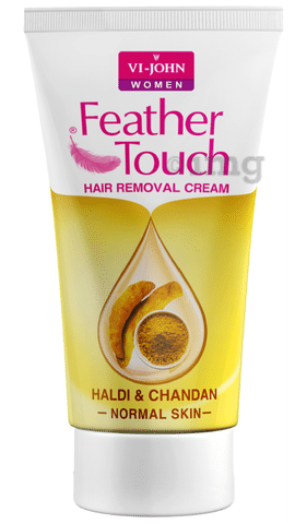 ViJohn Feather Touch Hair Removal Cream Haldi  Chandan Buy tube of 110  gm Cream at best price in India  1mg