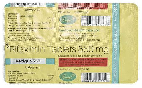 Rexigut 550mg Tablet image Rexigut 550mg Tablet image