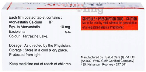 alVOtin 10mg Tablet image