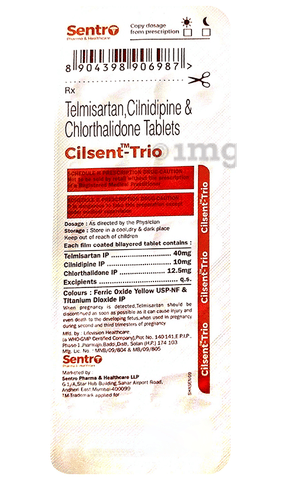 Cilsent-Trio Tablet image