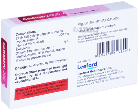 Gestoserv 200 Capsule image