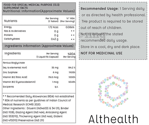 Althealth Iron Tablet image