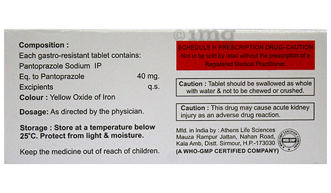 Pancitus 40 Tablet image