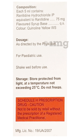 Rantac Infant Syrup Mint image Rantac Infant Syrup Mint image
