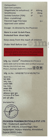Ultraone-M Oral Suspension Mango Sugar Free