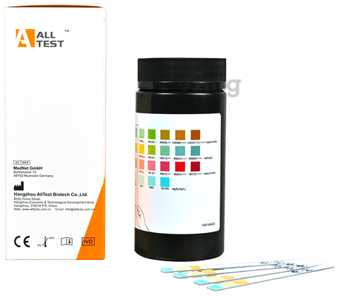 Accurex All Test Urinalysis Reagent Strips: Buy box of 100.0 Test Strips at  best price in India