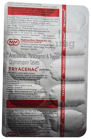 Tryacenac Tablet image