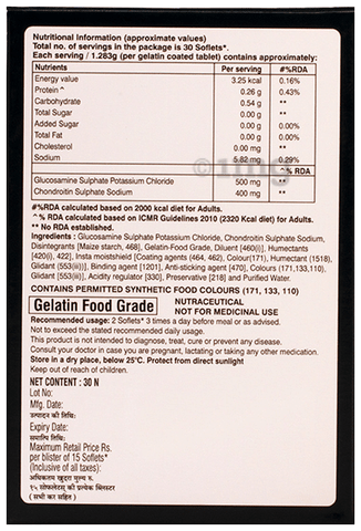 New Freeflex Forte Nutraceutical Soflets image