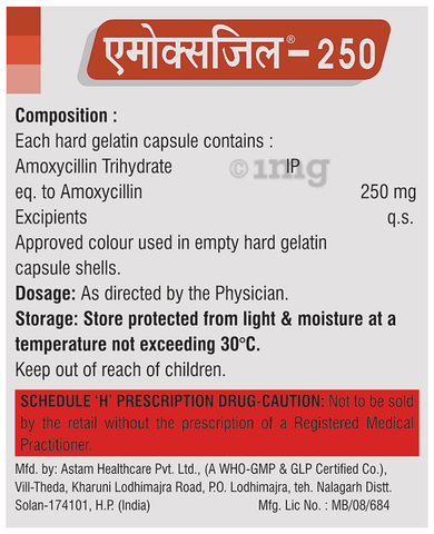 Amoxzyl 250mg Tablet image Amoxzyl 250mg Tablet image