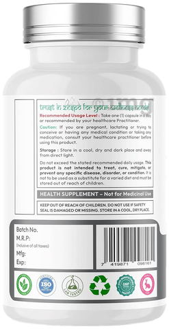 Zespo Plant-Based Astragalus Root 600mg Capsule: Buy bottle of