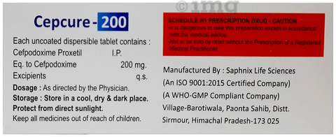 Cepcure 200 Tablet DT image
