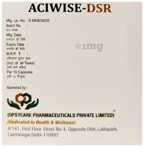 Aciwise-DSR Capsule image Aciwise-DSR Capsule image