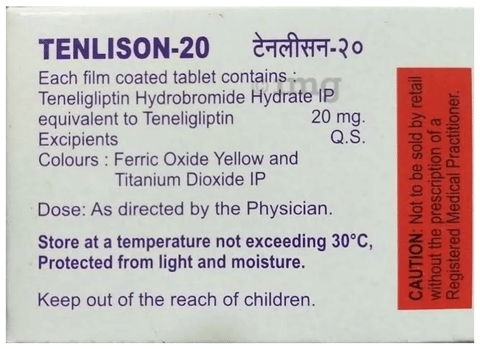 Tenlison 20mg Tablet image Tenlison 20mg Tablet image