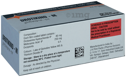 Drotikind-M Tablet image