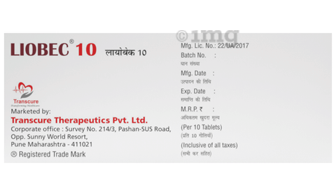Liobec 10 Tablet image