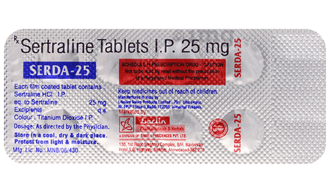 Serda 25 Tablet image