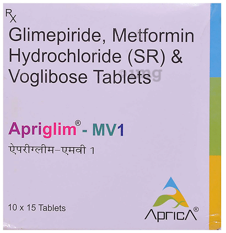 Apriglim MV 1 Tablet SR image