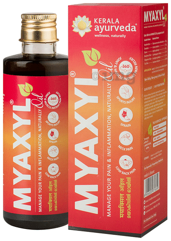 Kerala Ayurveda Myaxyl Oil | For Instant Muscle & Joint Pain Relief: Buy  bottle of 200.0 ml Oil at best price in India | 1mg