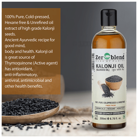 Zeroblend Kalonji Oil image