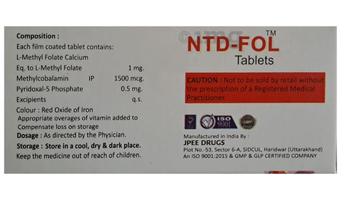NTD-Fol Tablet image