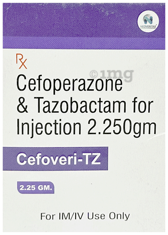 Cefoveri-TZ 2.25gm Injection image