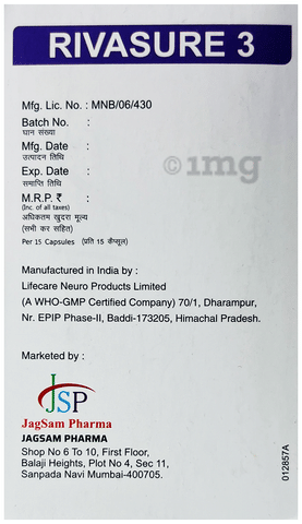 Rivasure 3 Capsule image