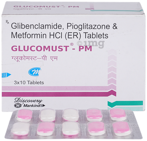 Glucomust-PM Tablet ER