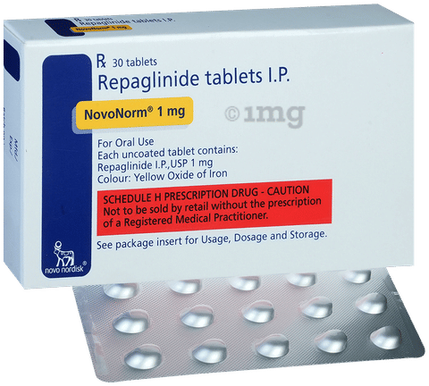 Novonorm 1mg Tablet image