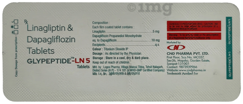 Glypeptide-LN 5 Tablet image