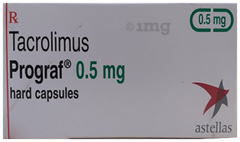 Prograf 0.5mg Capsule image