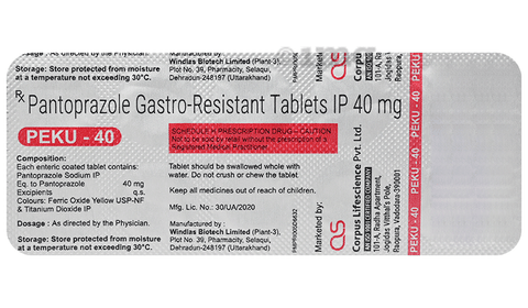 Peku 40 Tablet image