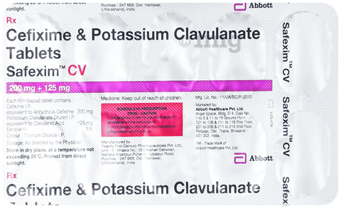 Safexim CV Tablet image